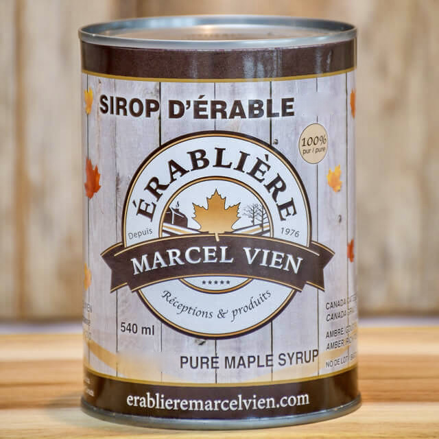 Canne de sirop d'érable Marcel Vien